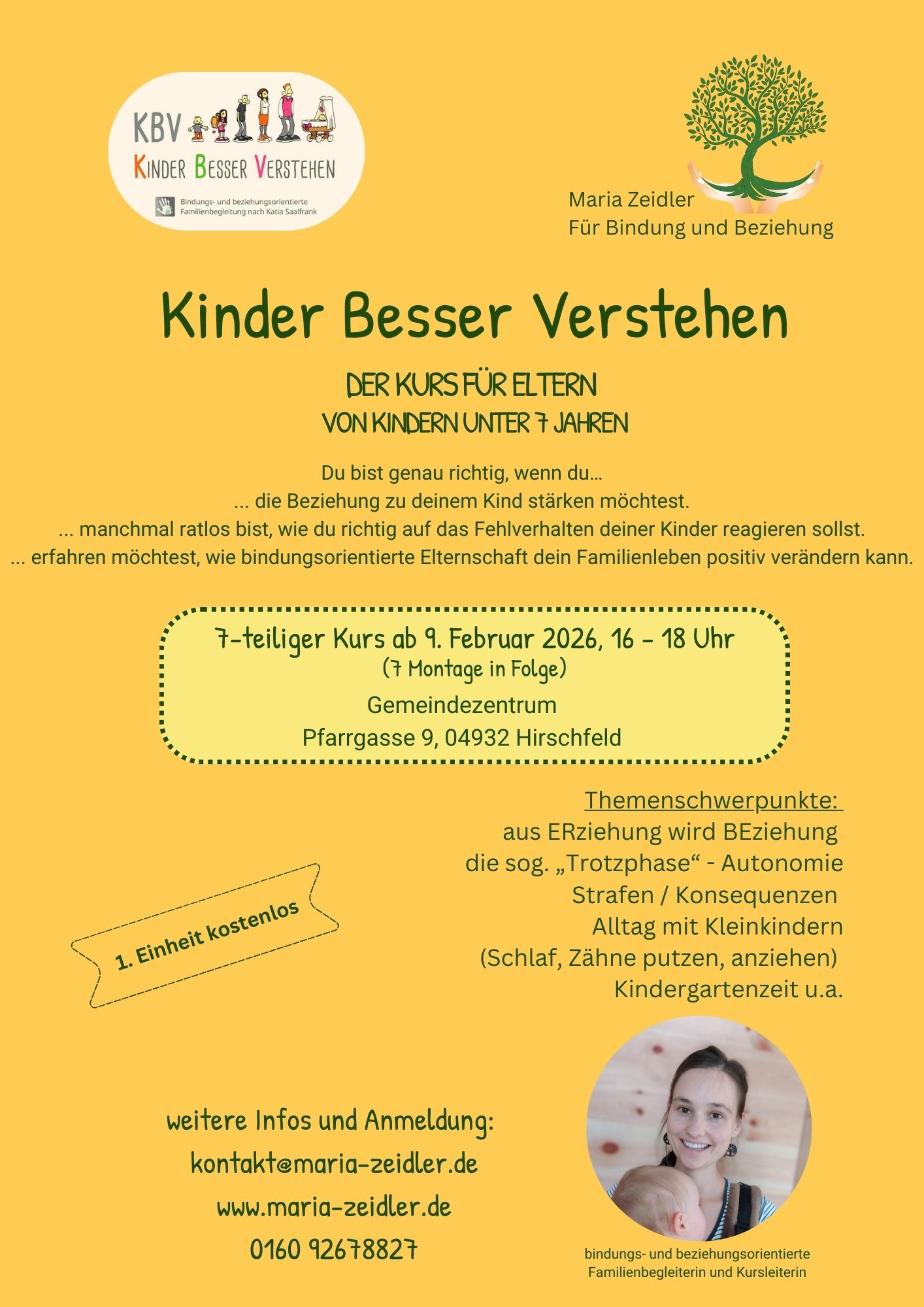 KBV Aushang Hirschfeld